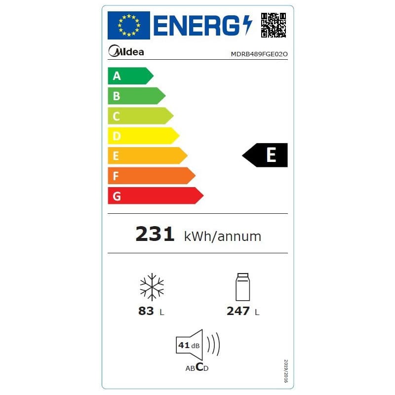 FRIGORIFER MIDEA MDRB489FGE020 12/23