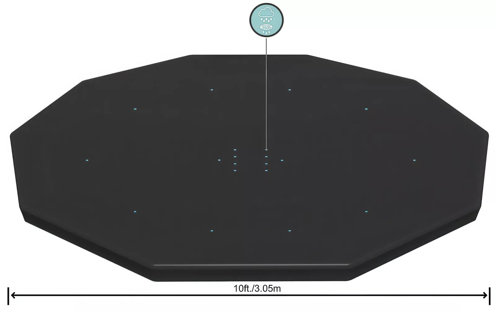 MBULES PISHINE 3.05m 58036