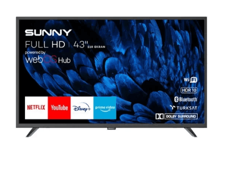 TV SUNNY 43''FHD WEBOS 04/23
