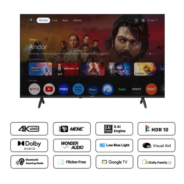 TV metz 4k uhd 60muf700z 02/26