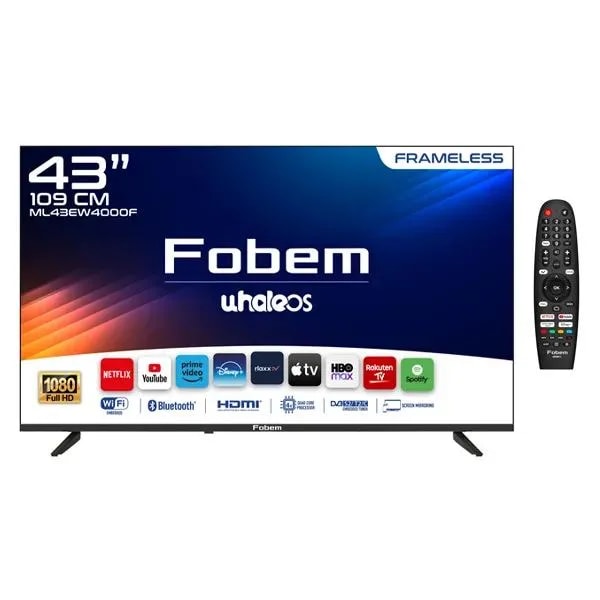 TV Fobem 43" mt43es4000f smart frameless