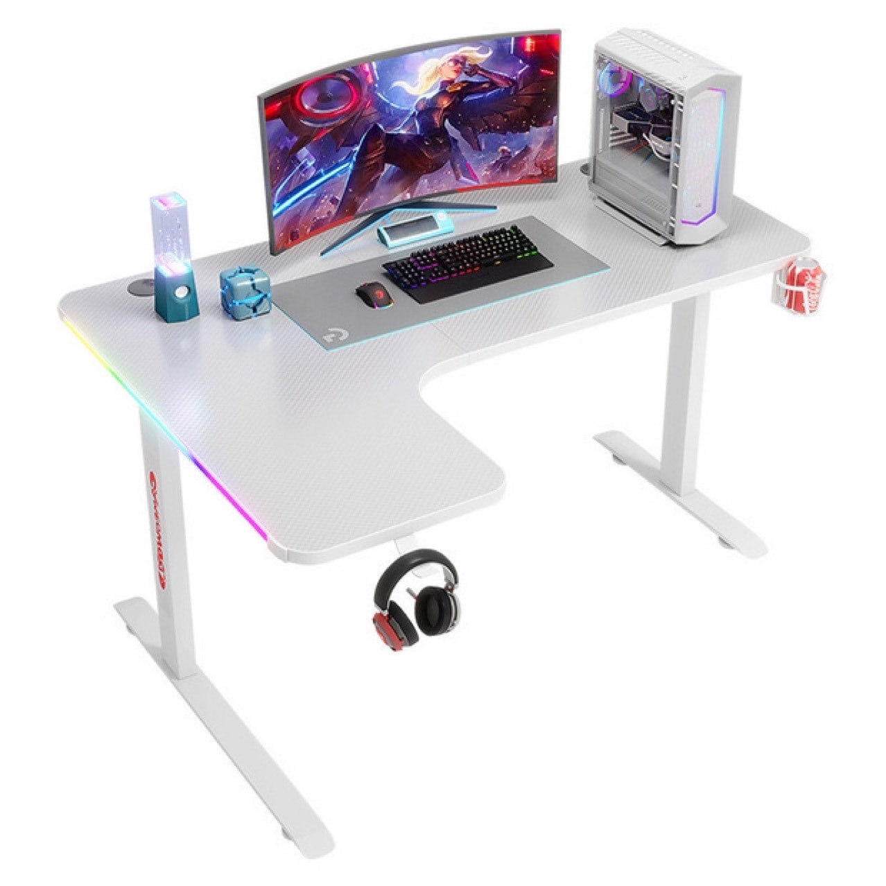 Tavoline gaming 140*60*73cm ls2-1400 bl