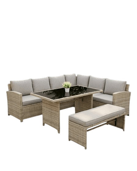 Set ratan kendore 1+1+tabure 2-she 6133